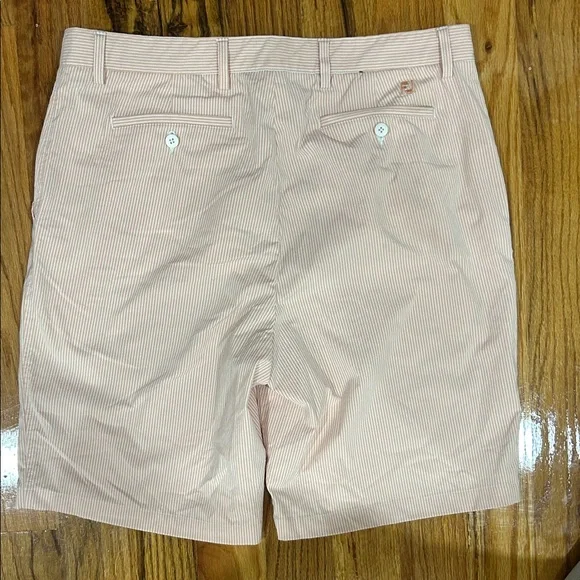 FootJoy Men's Flat Front Shorts - Light Pink - Picture 5 of 5